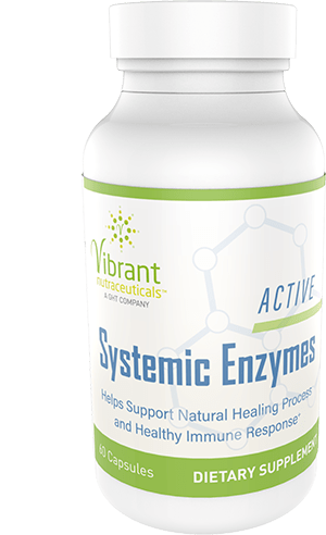 Active Systemic Enzymes Bottle