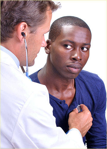 Doctor Giving Physical Exam