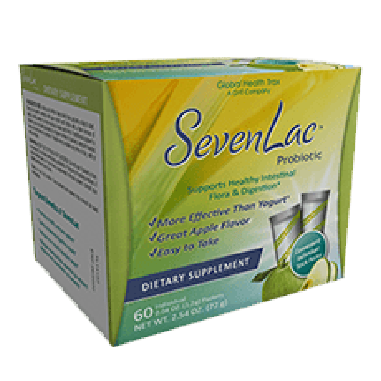SevenLac Probiotic Lemon Packets